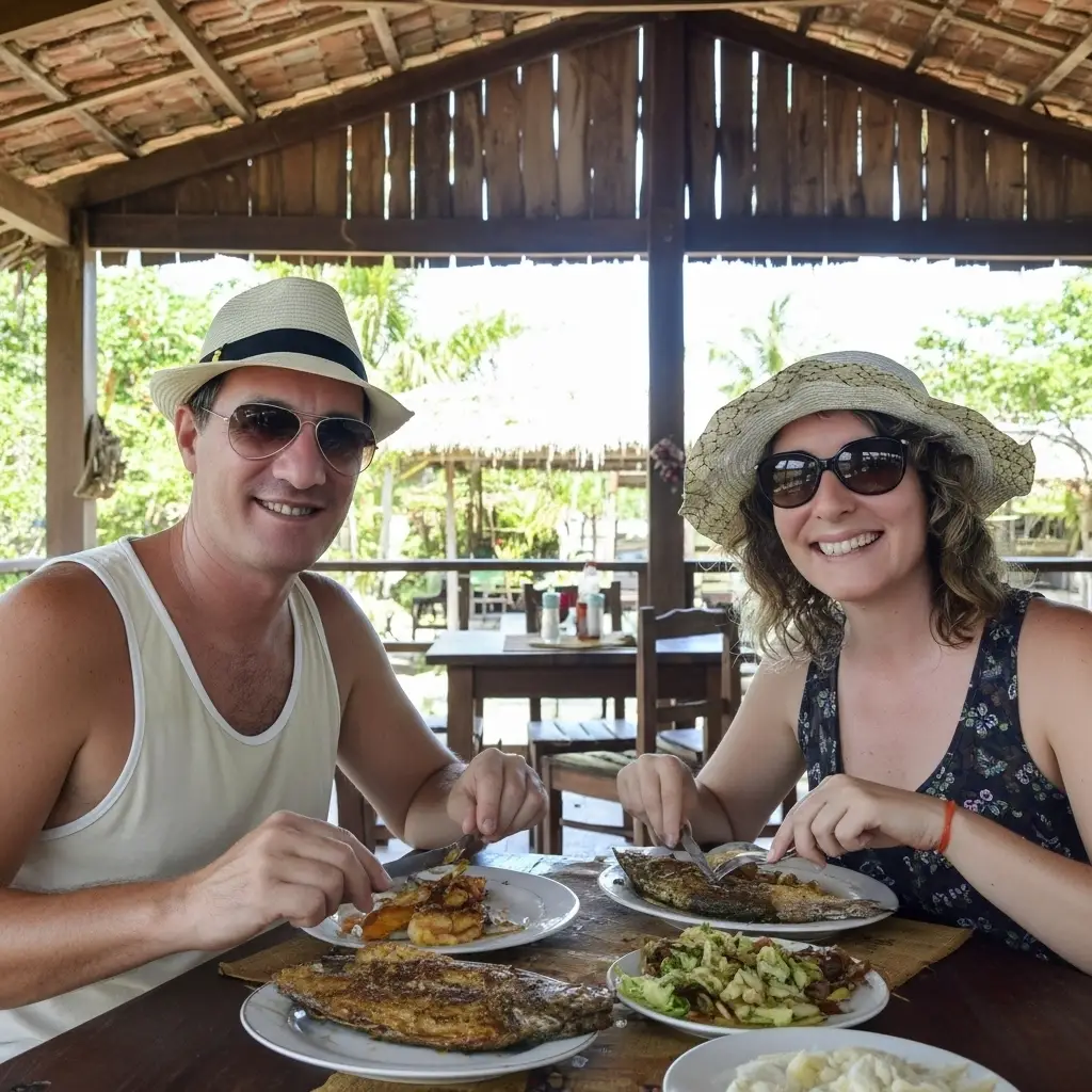 pescado-isla-grande Pescados en una posada en Isla Grande de Brasil